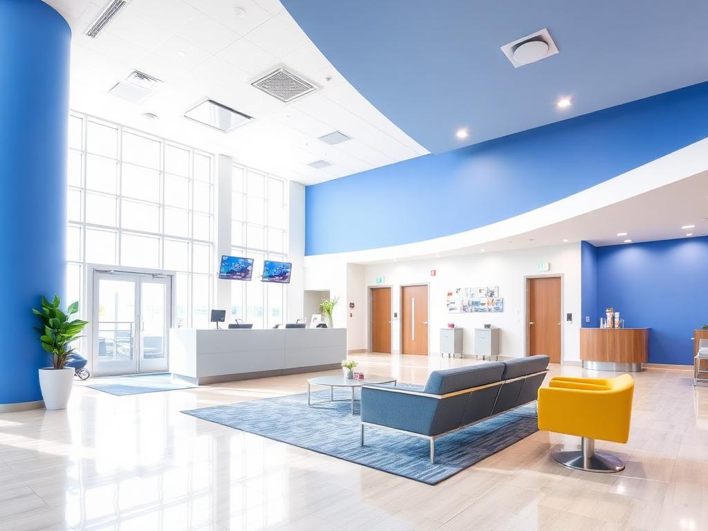 Reception lobby